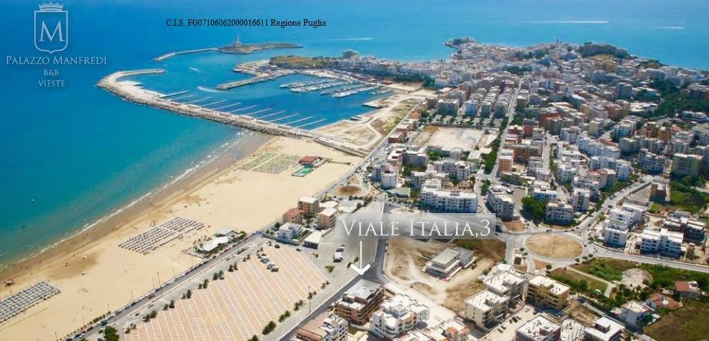 B&B Palazzo Manfredi Vieste, Fronte Mare Con Parcheggio Ngoại thất bức ảnh